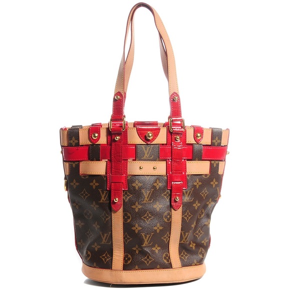 ❤️✨NEO BUCKET✨❤️Louis Vuitton Rubis Red Bucket Bag - Picture 2 of 12